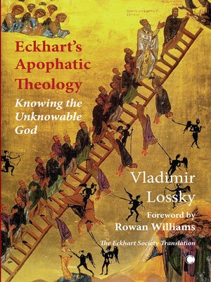 cover image of Eckhart's ApophaticTheology